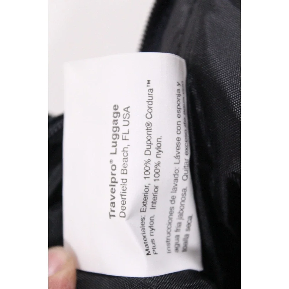 Vintage Travelpro‎ B3 Laptop Briefcase Carry-On Flight Travel Bag Navy Blue